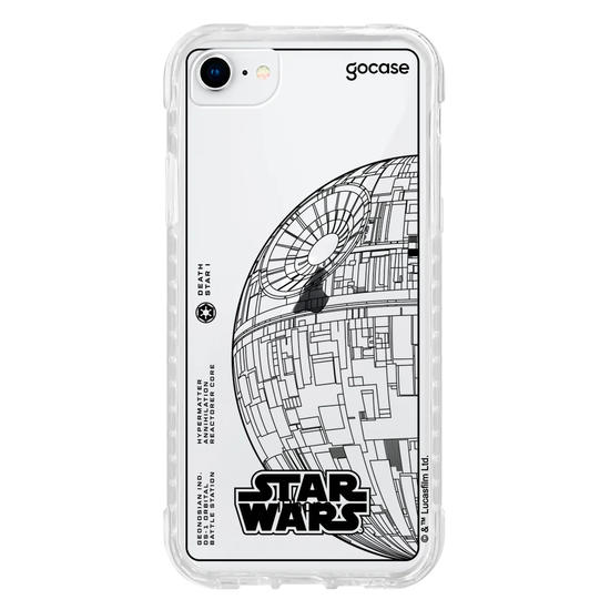 Capinha para celular  Star Wars - Lineart Death Star