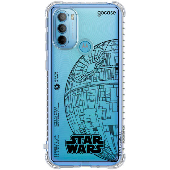 Capinha para celular  Star Wars - Lineart Death Star