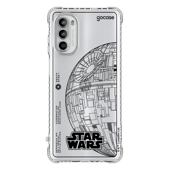 Capinha para celular  Star Wars - Lineart Death Star