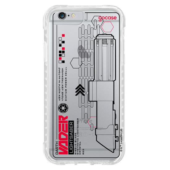 Capinha para celular  Star Wars - Darth Vader Lightsaber