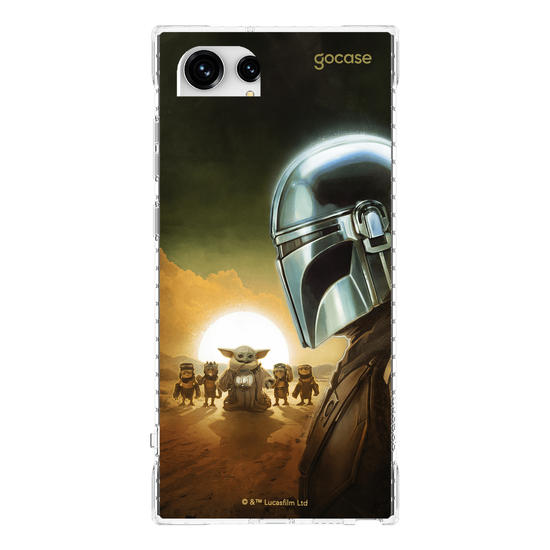 Capinha para celular  O Mandaloriano e Grogu - Horizonte