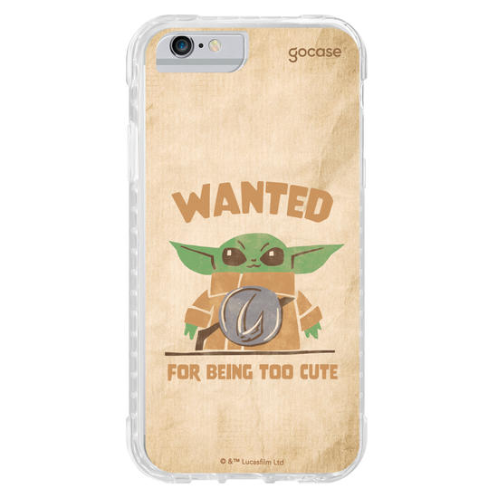 Capinha para celular  O Mandaloriano e Grogu - Procurado