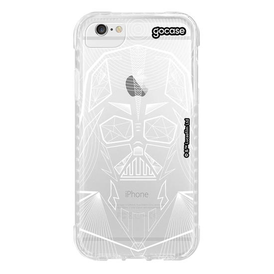 Capinha para celular Star Wars - Lord Vader Linhas Abstratas