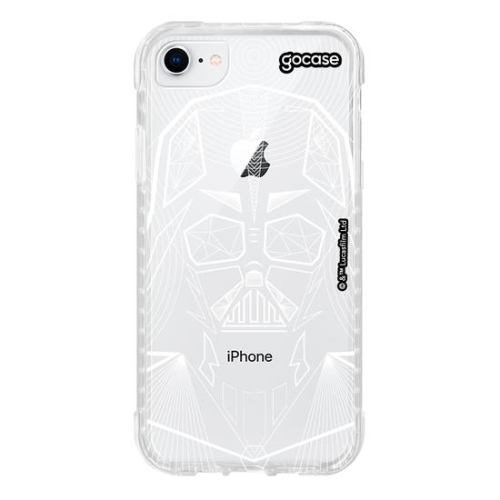 Capinha para celular Star Wars - Lord Vader Linhas Abstratas