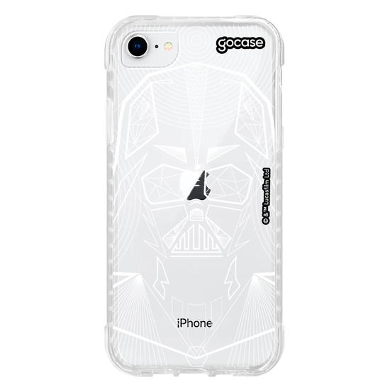 Capinha para celular Star Wars - Lord Vader Linhas Abstratas