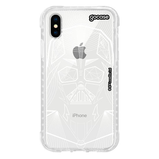 Capinha para celular Star Wars - Lord Vader Linhas Abstratas