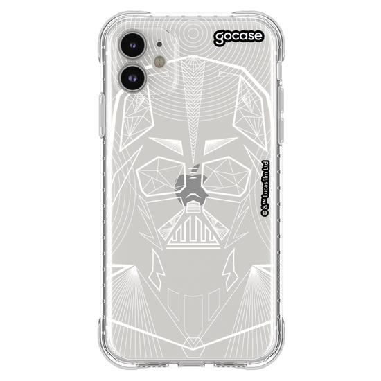 Capinha para celular Star Wars - Lord Vader Linhas Abstratas