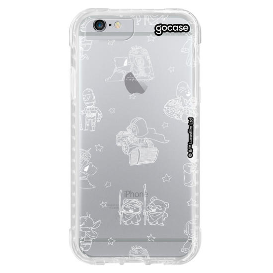 Capinha para celular Star Wars - Patches II