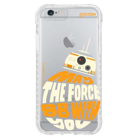 Capinha para celular Star Wars - Que a Força BB Esteja com Você