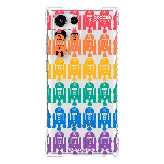 Capinha para celular  Star Wars - R2-D2 Rainbow