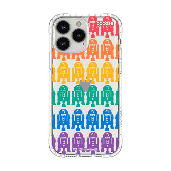 Capinha para celular  Star Wars - R2-D2 Rainbow