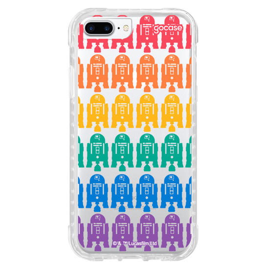 Capinha para celular  Star Wars - R2-D2 Rainbow