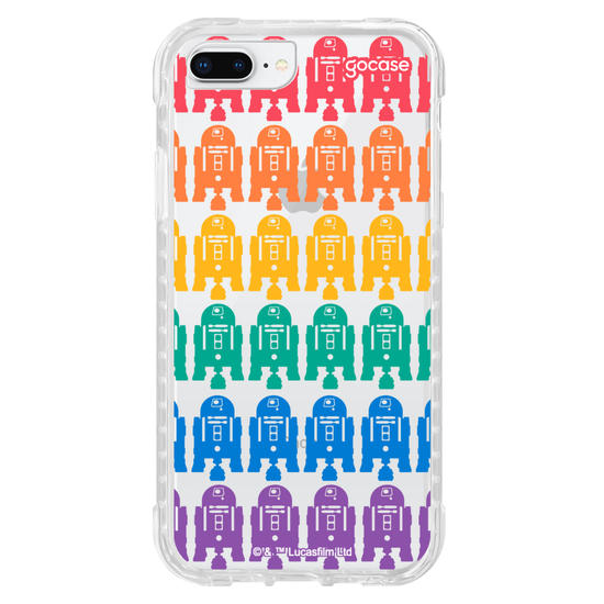 Capinha para celular  Star Wars - R2-D2 Rainbow