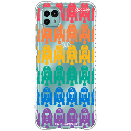 Capinha para celular  Star Wars - R2-D2 Rainbow