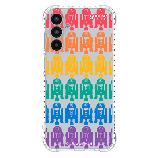 Capinha para celular  Star Wars - R2-D2 Rainbow