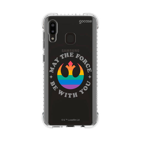 Capinha para celular  Star Wars - May The Force Be With You Rainbow