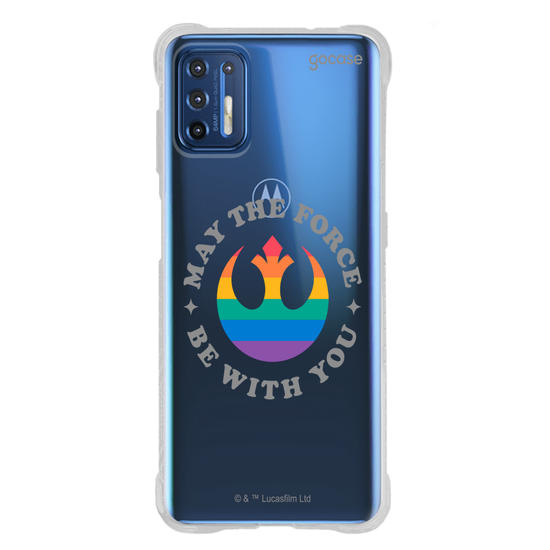 Capinha para celular  Star Wars - May The Force Be With You Rainbow