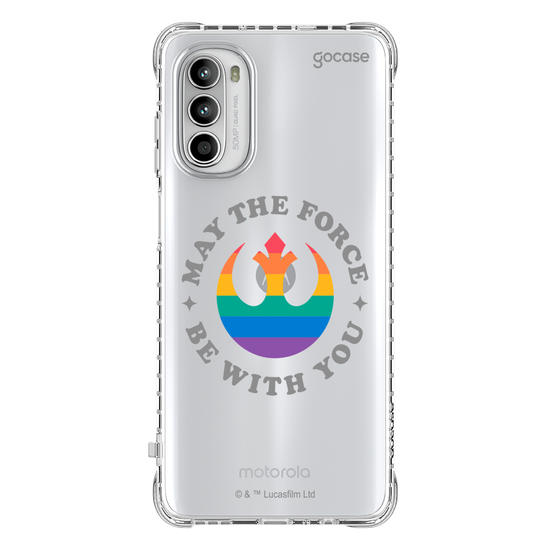 Capinha para celular  Star Wars - May The Force Be With You Rainbow