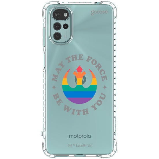 Capinha para celular  Star Wars - May The Force Be With You Rainbow