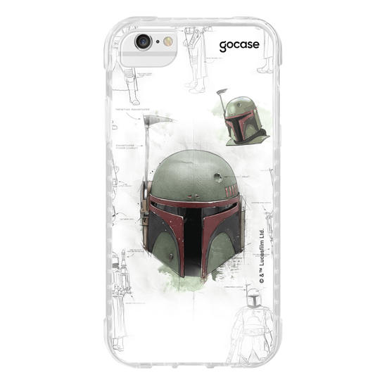Capinha para celular Star Wars - O Livro de Boba Fett - Rascunhos