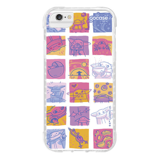 Capinha para celular Star Wars - Baby Yoda Style