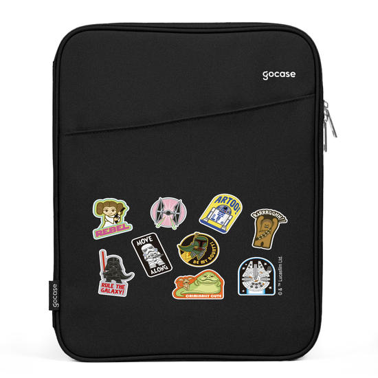 Capa Para Notebook Slim - Star Wars Patches