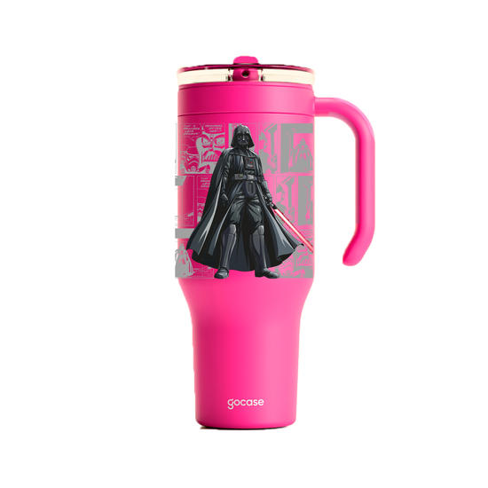 Copo Térmico Life + Ebook -  Star Wars - HQ Darth Vader