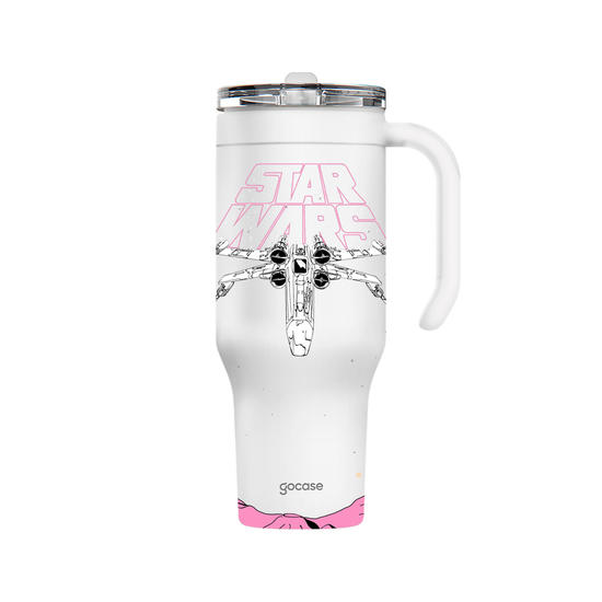 Copo Térmico Life + Ebook -  Star Wars - Invasão Galáctica
