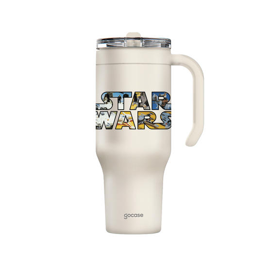 Copo Térmico Life - Star Wars - Logo Quadrinhos