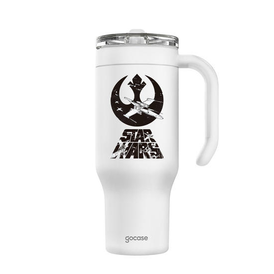 Copo Térmico Life + Ebook -  Star Wars - Rebel Alliance