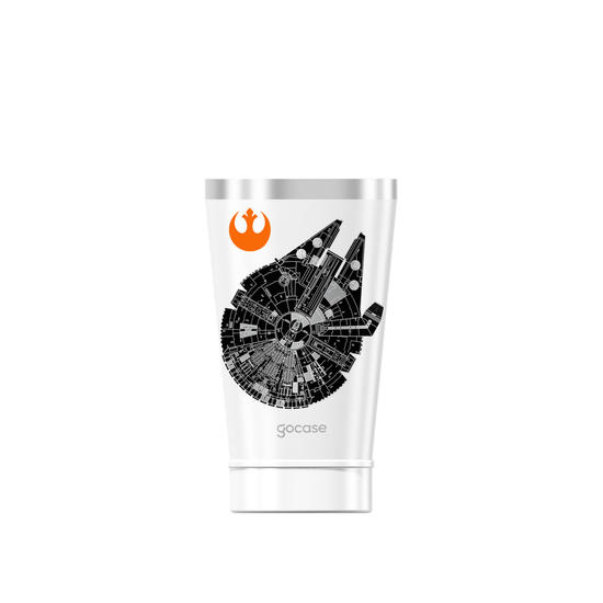 Copo Térmico Cerveja - Star Wars - Millennium Falcon