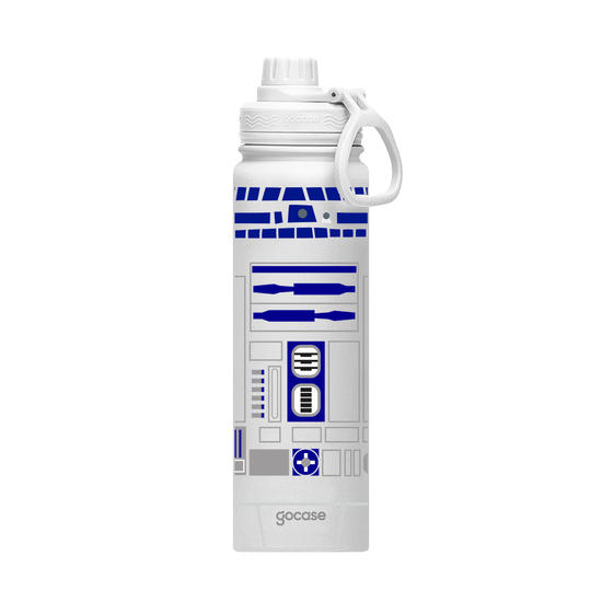 Garrafa Térmica Fresh + Ebook - R2D2