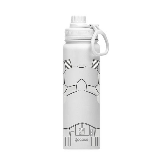 Garrafa Térmica Fresh + Ebook - Star Wars - Stormtrooper Uniforme