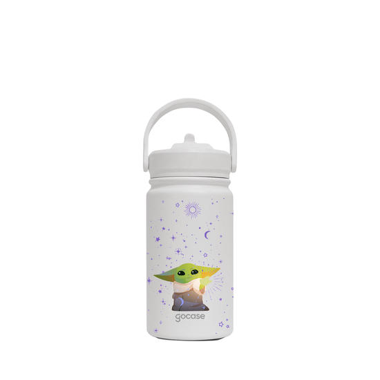 Garrafa Térmica Mini - Yoda com Estrelas