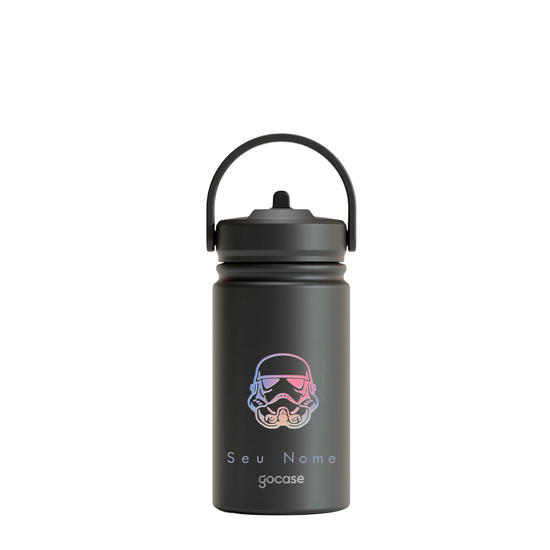 Garrafa Térmica Mini + Ebook - Capacete Stormtroopers