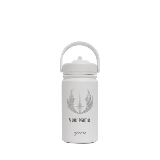 Insulated Water Bottle Mini + Ebook - Garrafa Térmica Mini + Ebook - Star Wars - Obi-Wan - Ordem Jedi