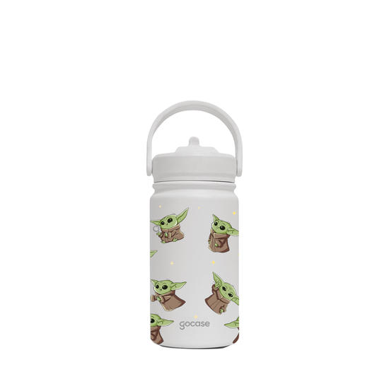 Garrafa Térmica Mini - Star Wars - Baby Yoda Com Nome