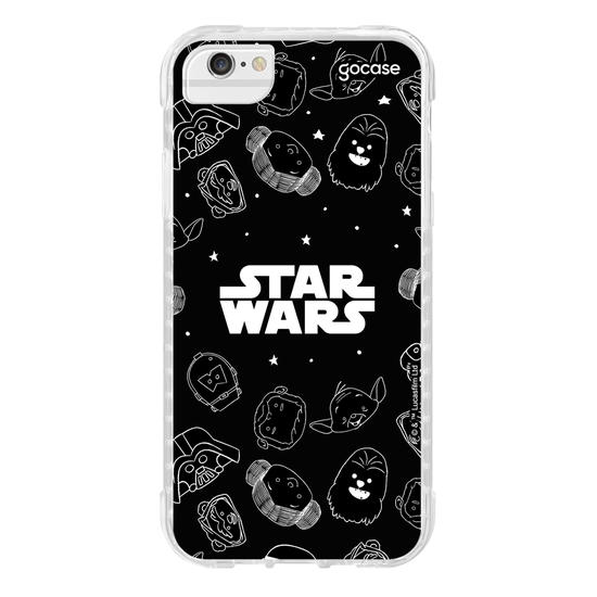 Capinha para celular Star Wars - Star Wars Outline