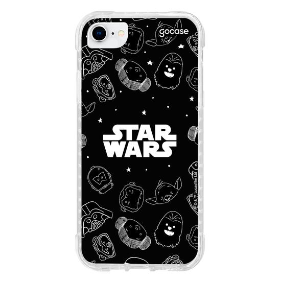 Capinha para celular Star Wars - Star Wars Outline