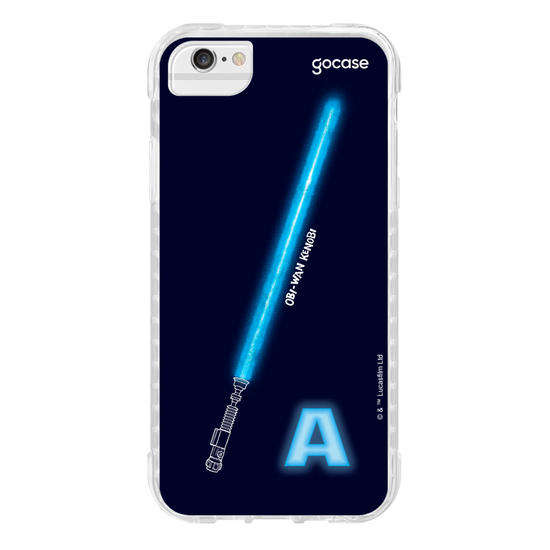 Capinha para celular Star Wars - Lightsaber Initial
