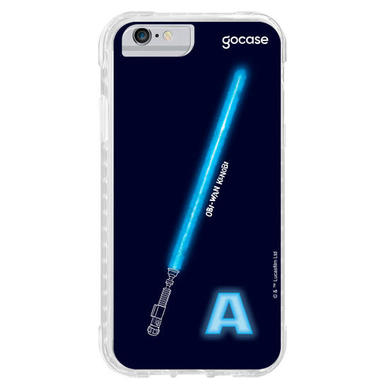 Capinha para celular Star Wars - Lightsaber Initial