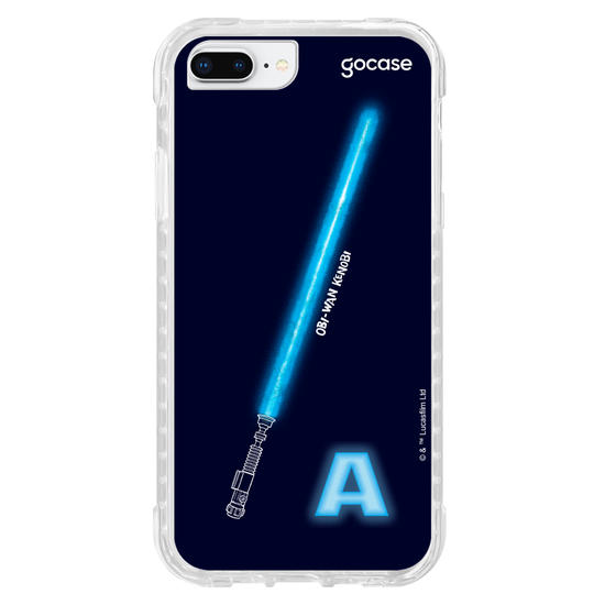 Capinha para celular Star Wars - Lightsaber Initial