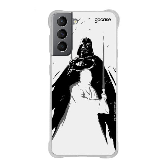 Capinha para celular Star Wars - Obi-Wan - Vader