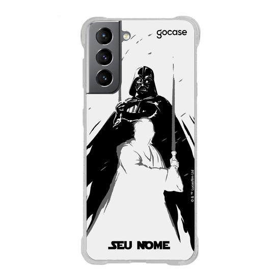 Capinha para celular Star Wars - Obi-Wan - Vader