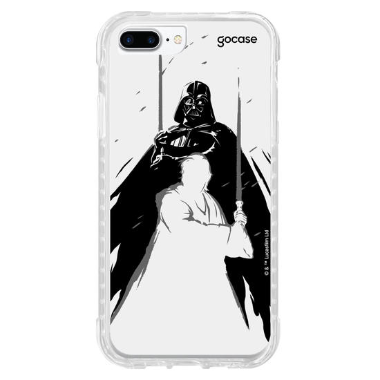 Capinha para celular Star Wars - Obi-Wan - Vader