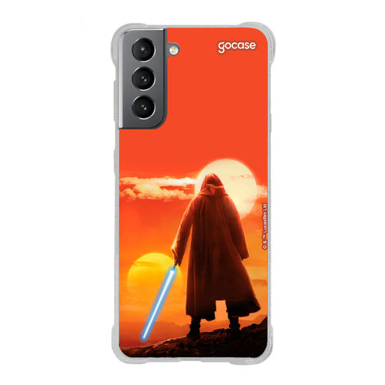 Capinha para celular Star Wars - Obi-Wan - Sunset