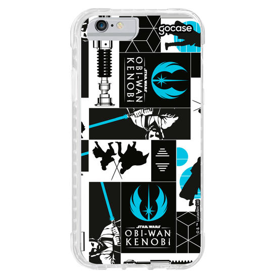 Capinha para celular Star Wars - Obi-Wan - Blue