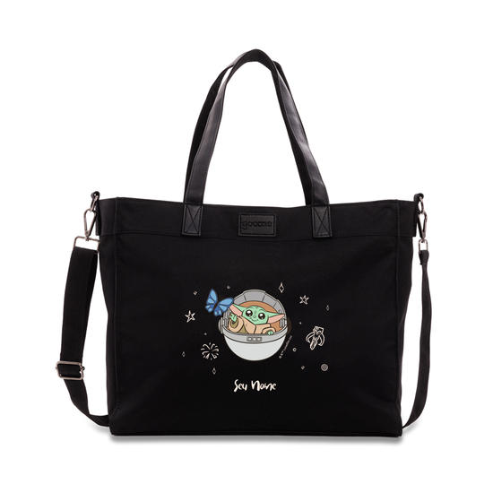 Tote Daily - Star Wars - Yoda com Borboleta Azul
