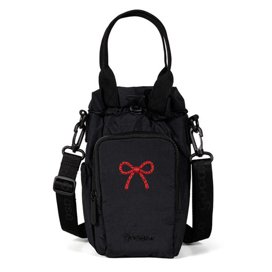 Bolsa de Garrafa Puffer -  Suéter de Laços