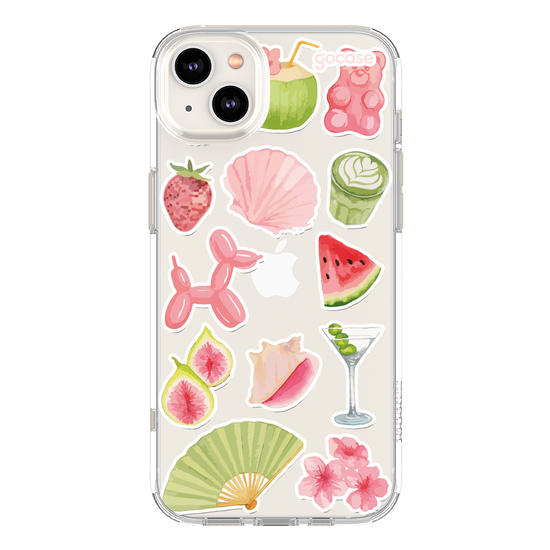 Capinha para celular  Girly Summer Stickers